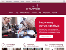 Tablet Screenshot of koperhorst.nl